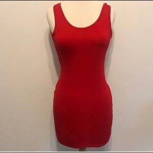 Red dress